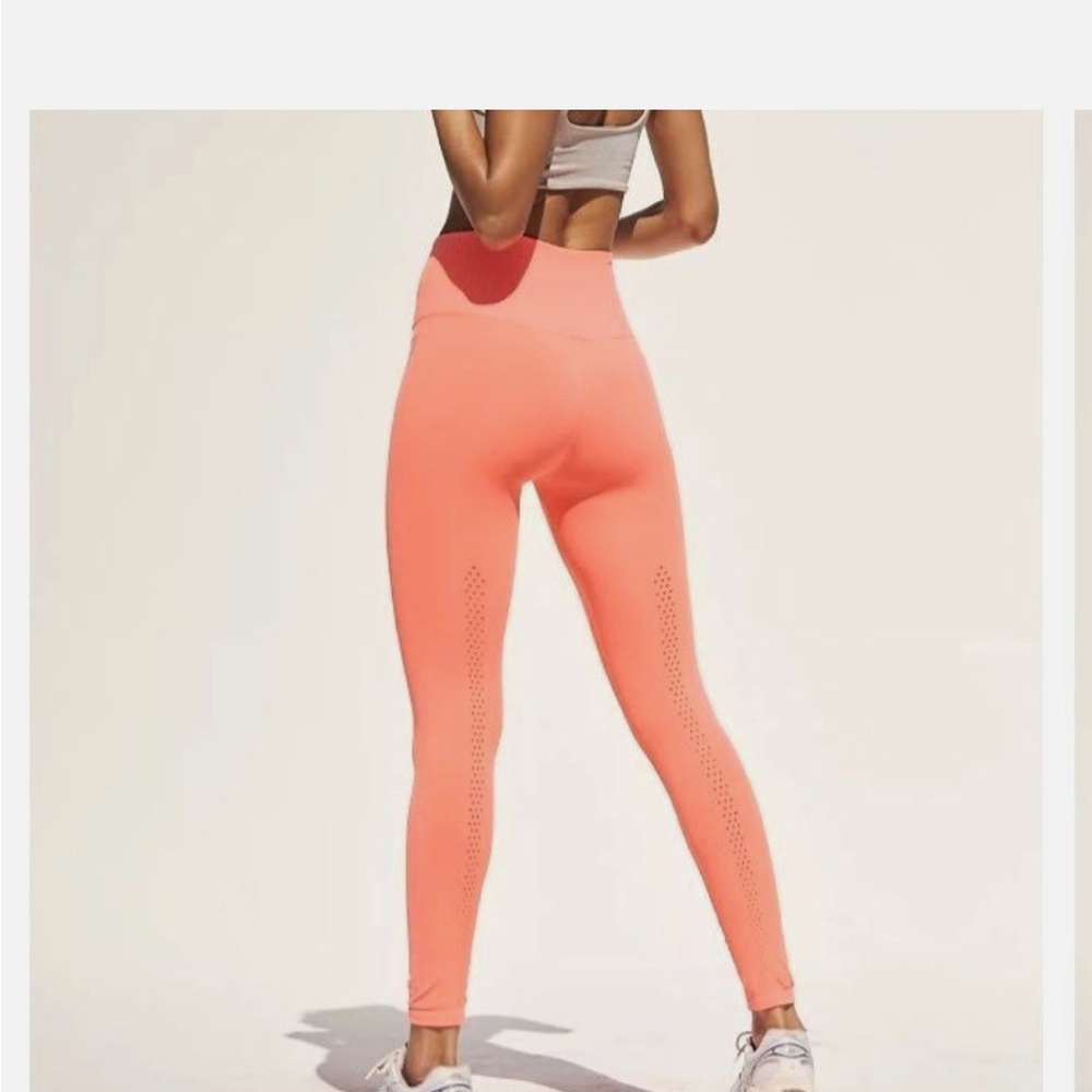 Free People Good Karma Legging NWT Poppy Coral